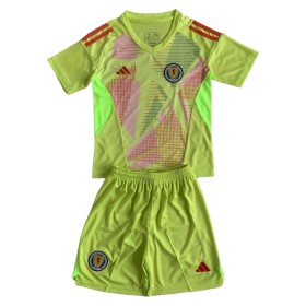 Maglia Scozia Portiere Bambino Euro 2024 Gialla